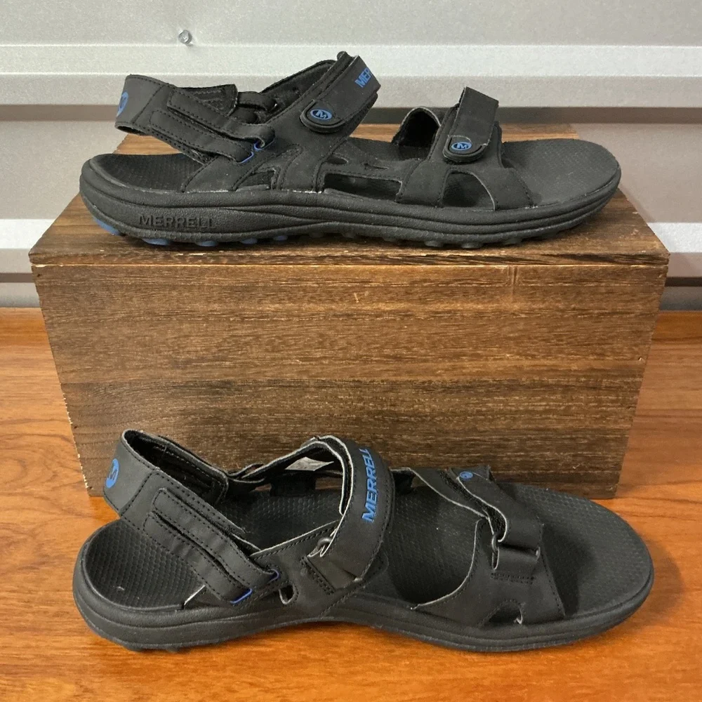 Merrell Men Cedrus Convertible Fisherman Strap Sandal J289823C Size 13